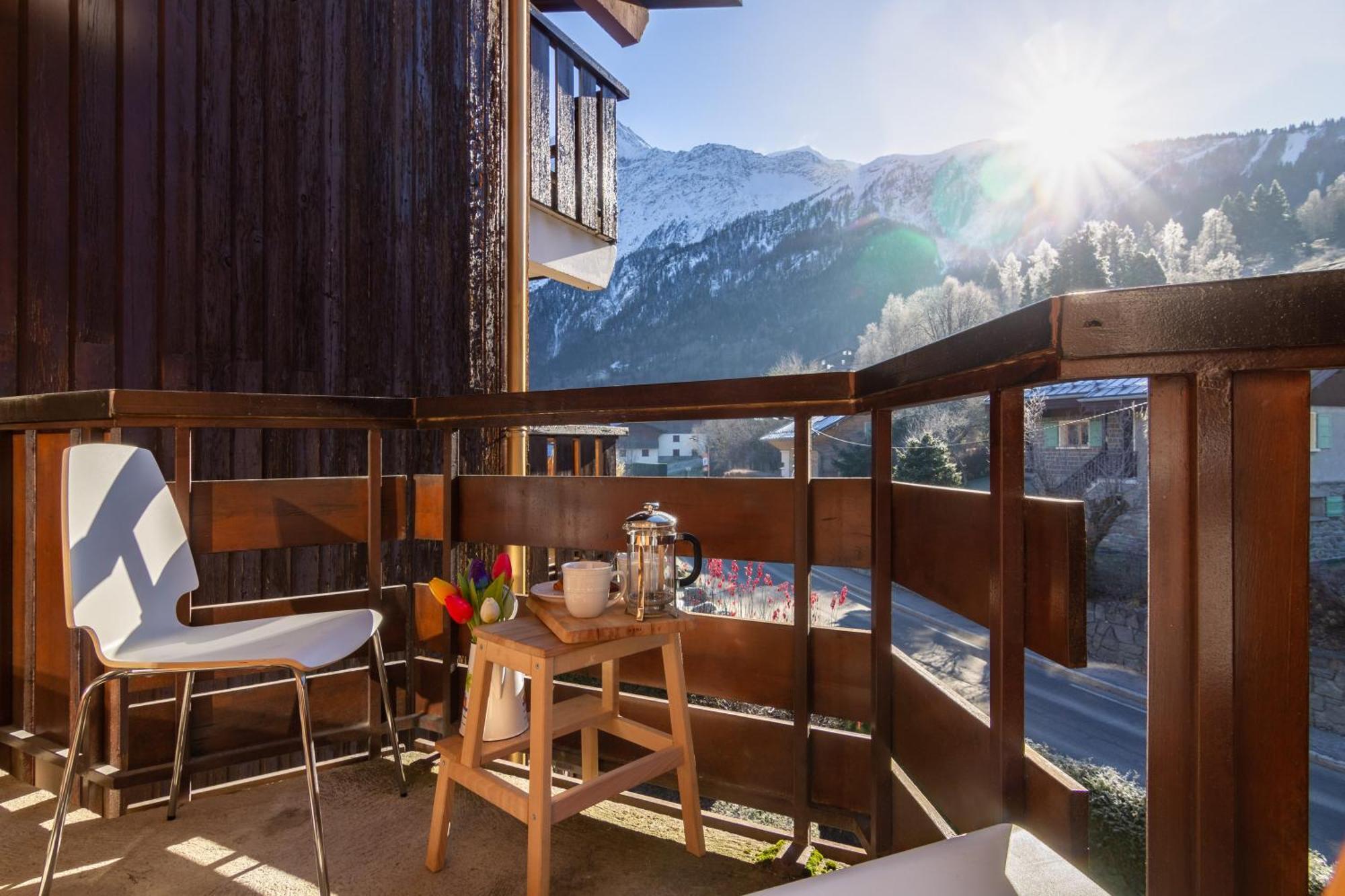 Residence Le Prarion 24A Ski In- Ski Out - Happy Rentals เลอุชส์ ภายนอก รูปภาพ
