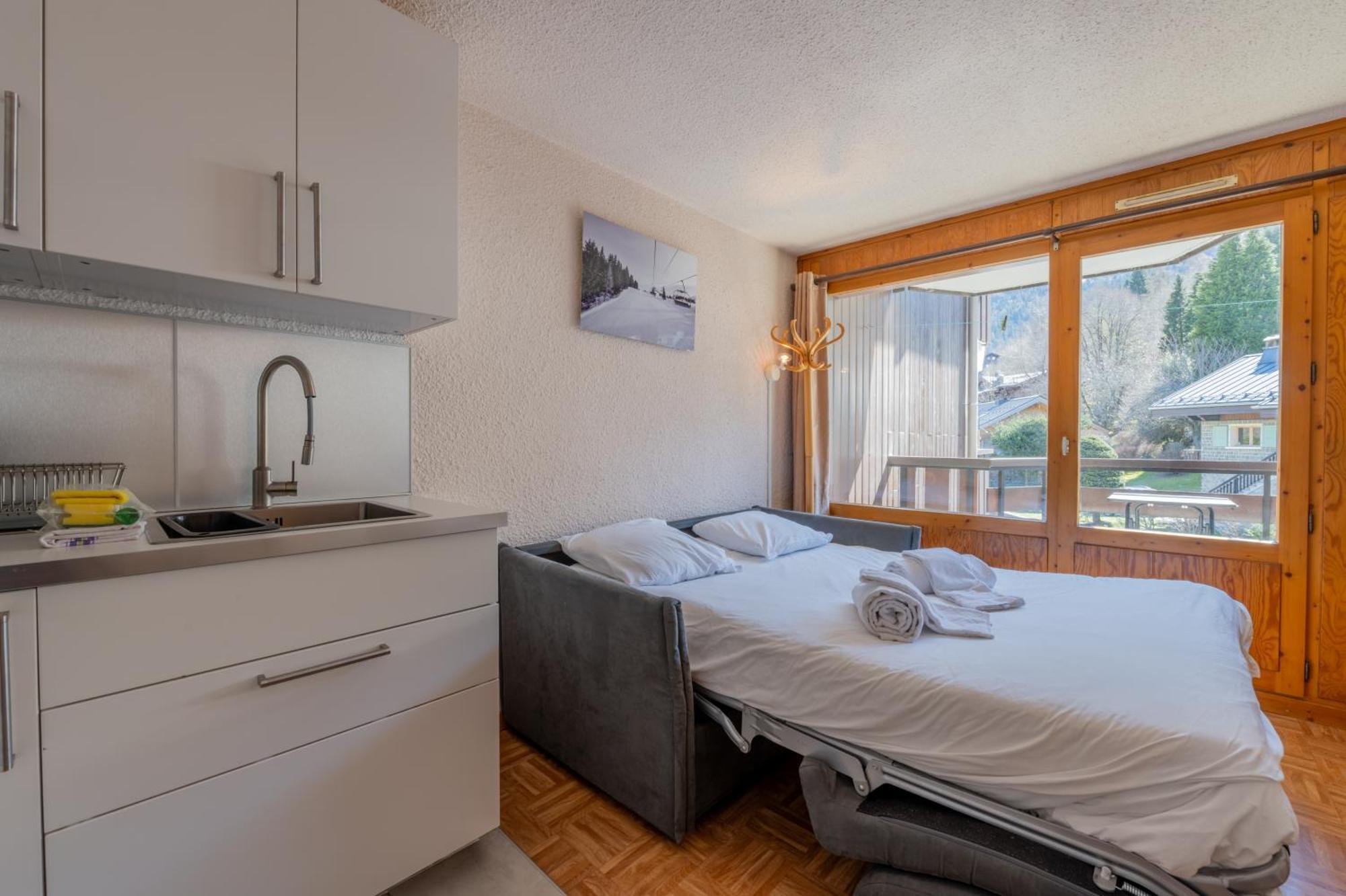 Residence Le Prarion 24A Ski In- Ski Out - Happy Rentals เลอุชส์ ภายนอก รูปภาพ
